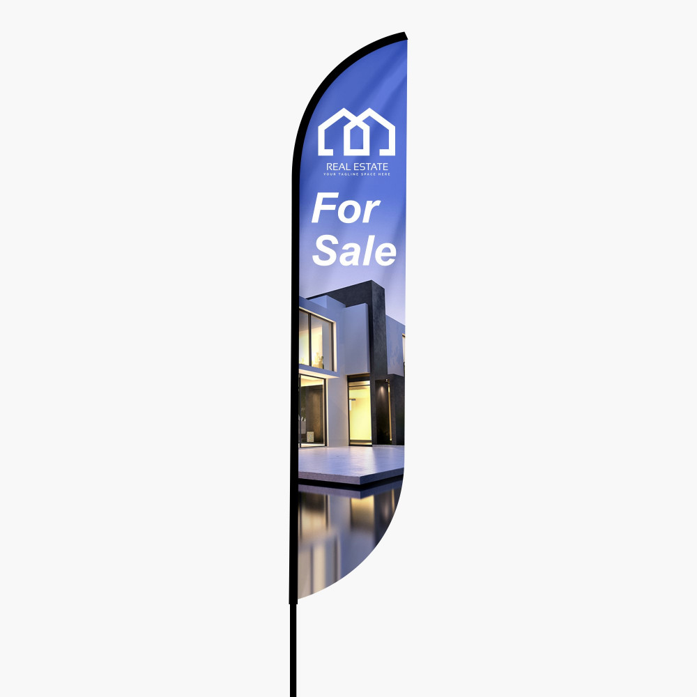 Feather Convex Flag