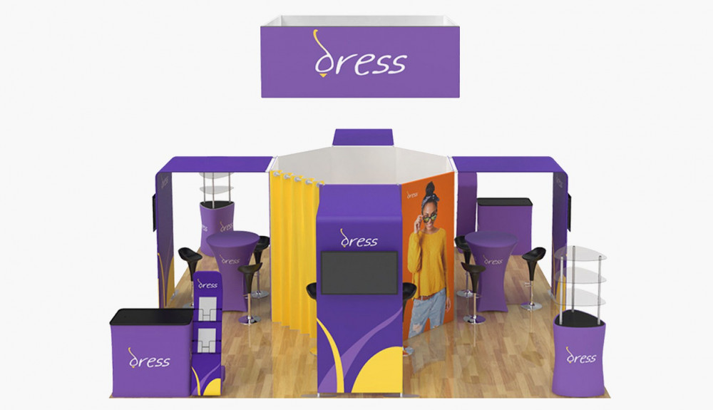 20x20 Trade Show Booth